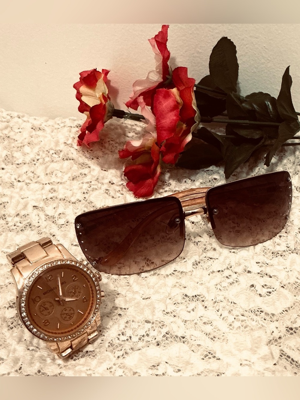 Michael Kors  Gold Women's Chronograph Watch